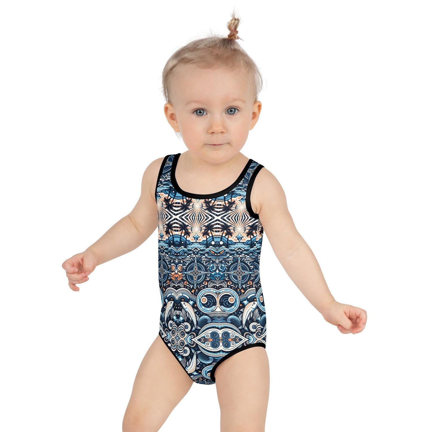 Reef Bound Sol (RBS) In The Deep Toddler/Kid Girls Swimsuit