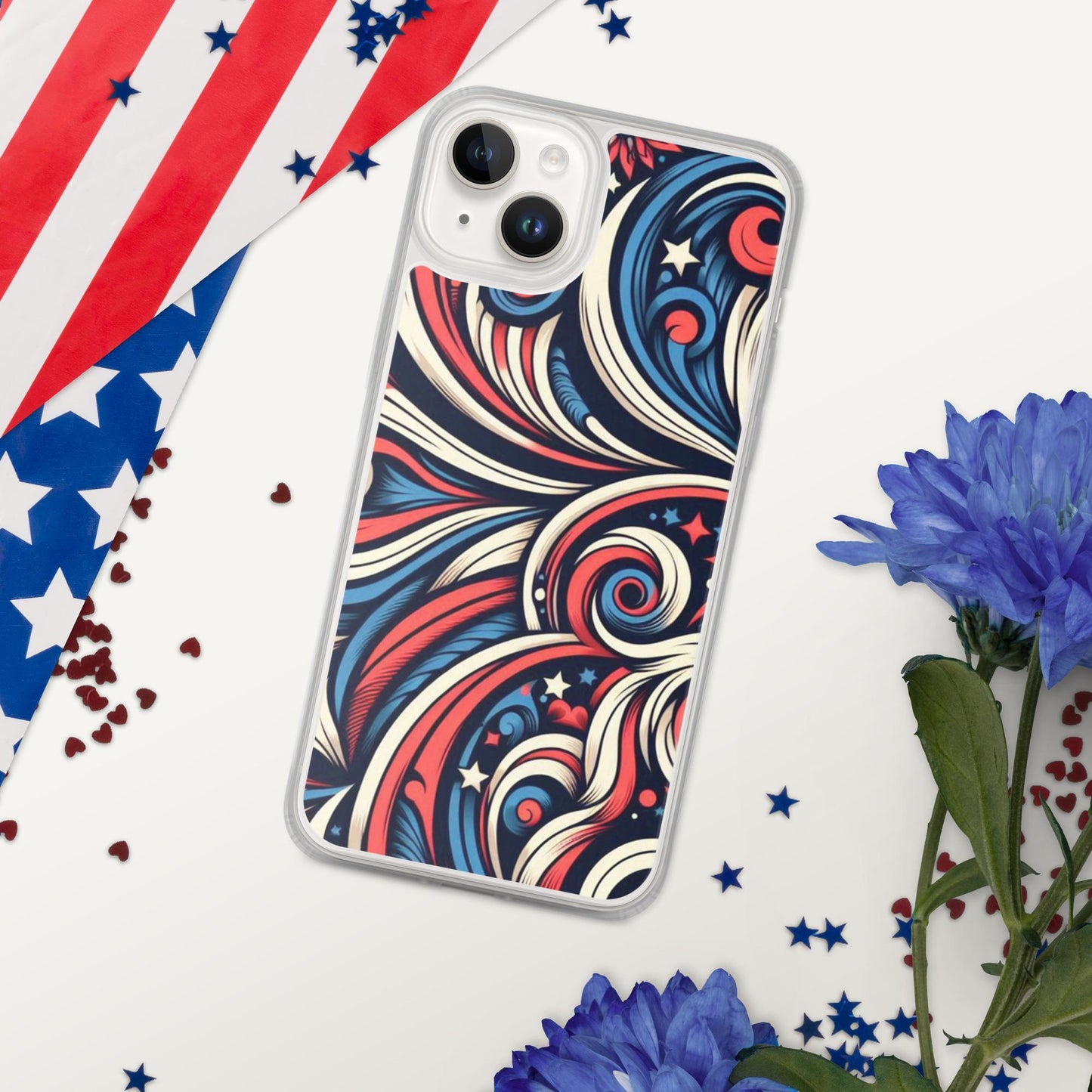 Reef Bound Sol (RBS) American Burst Clear Case for iPhone®