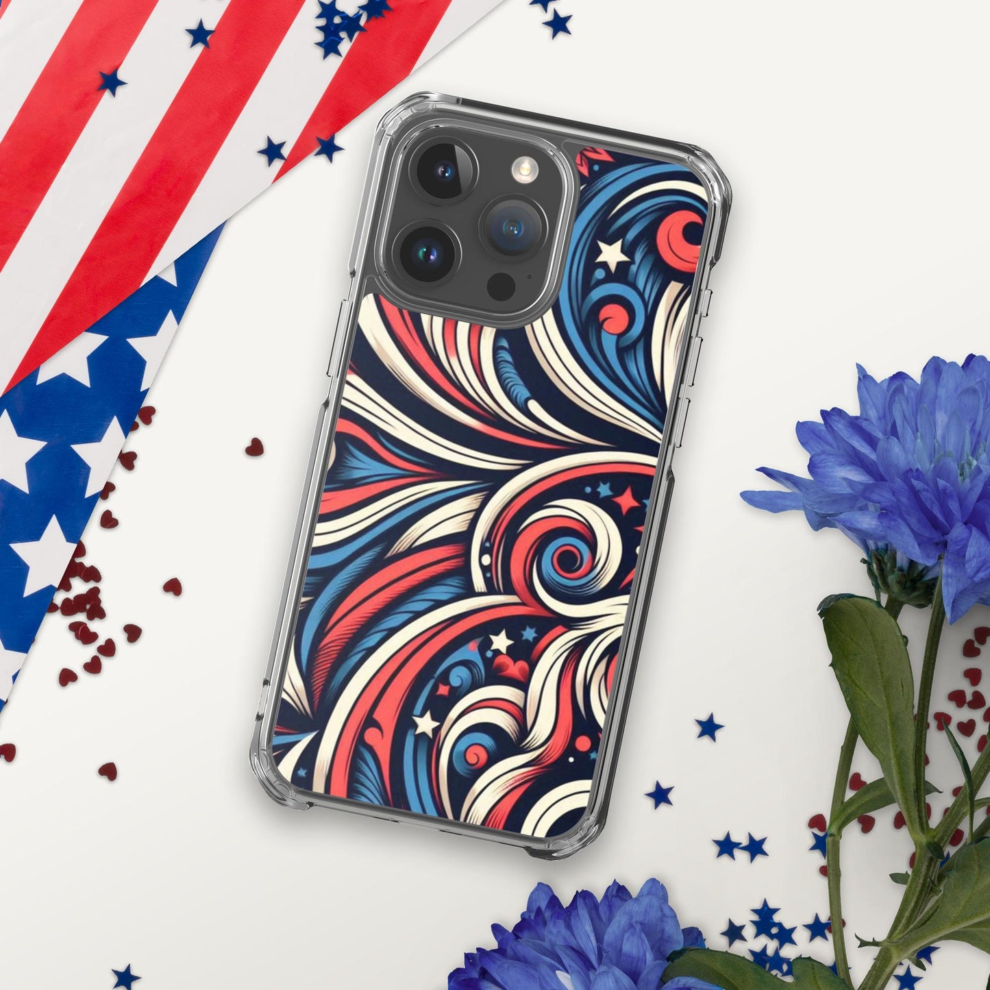 Reef Bound Sol (RBS) American Burst Clear Case for iPhone®