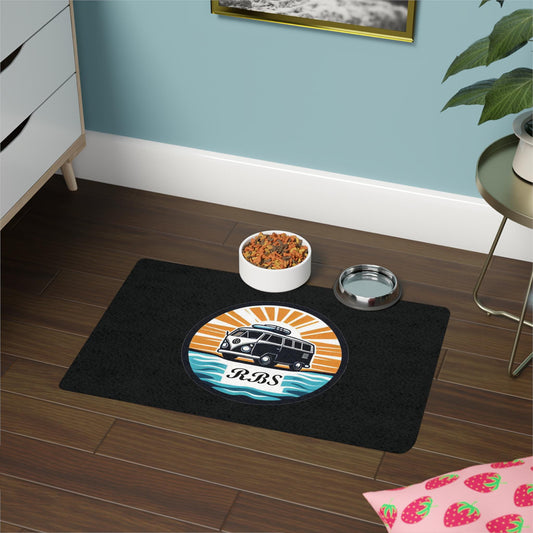 Reef Bound Sol - Sunset VW Retro Pet Food Mat (12x18)