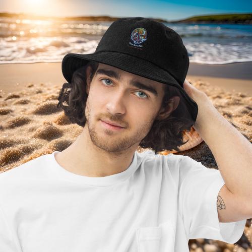 Reef Bound Sol (RBS) Logo Denim Bucket Hat