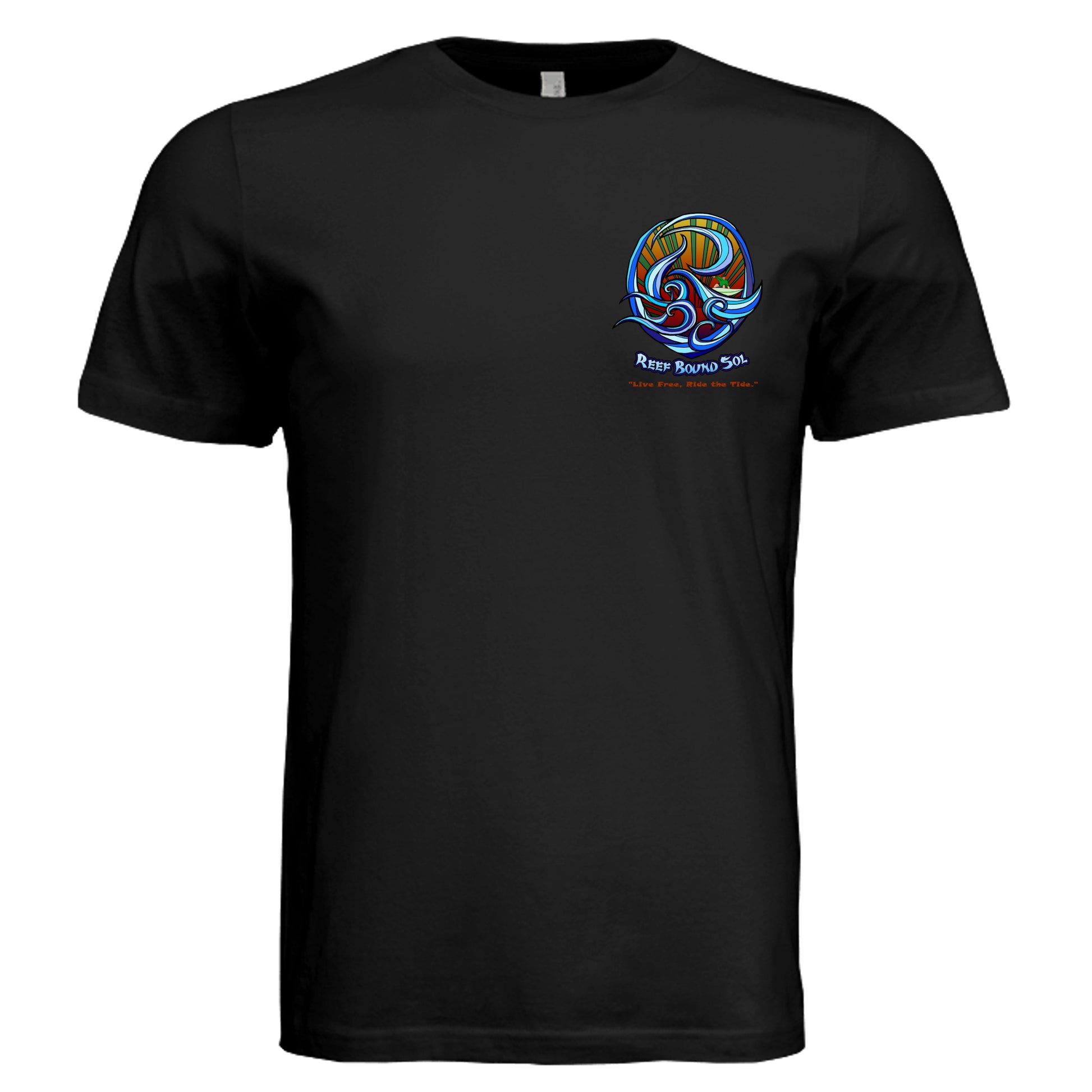 SLD BLK TRIBLEND - 3413C - FRONT