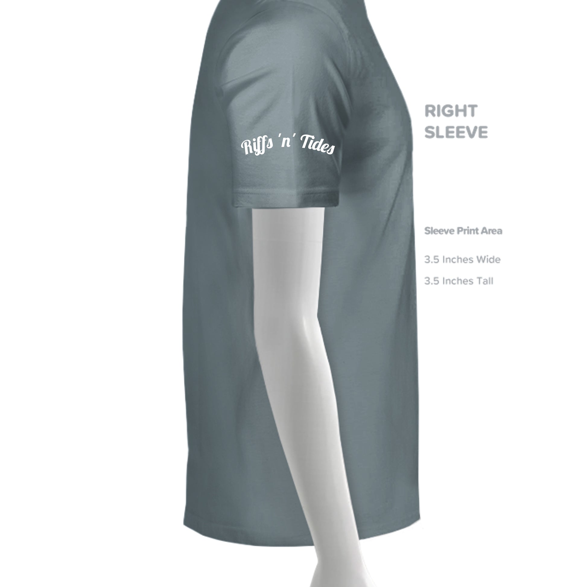 Blue Storm Triblend - 3413C - SLEEVE_RIGHT