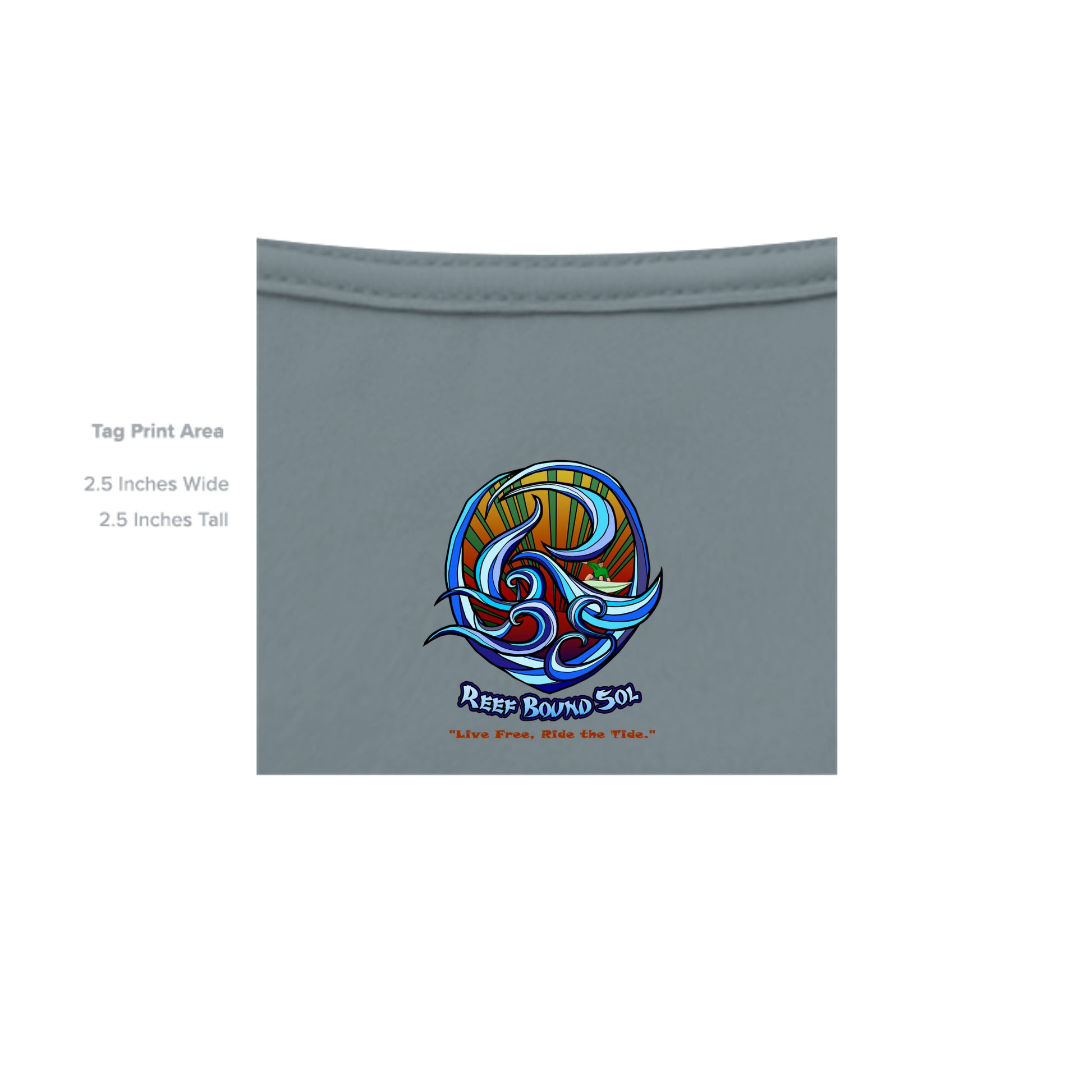 Blue Storm Triblend - 3413C - INSIDE_TAG_LINE