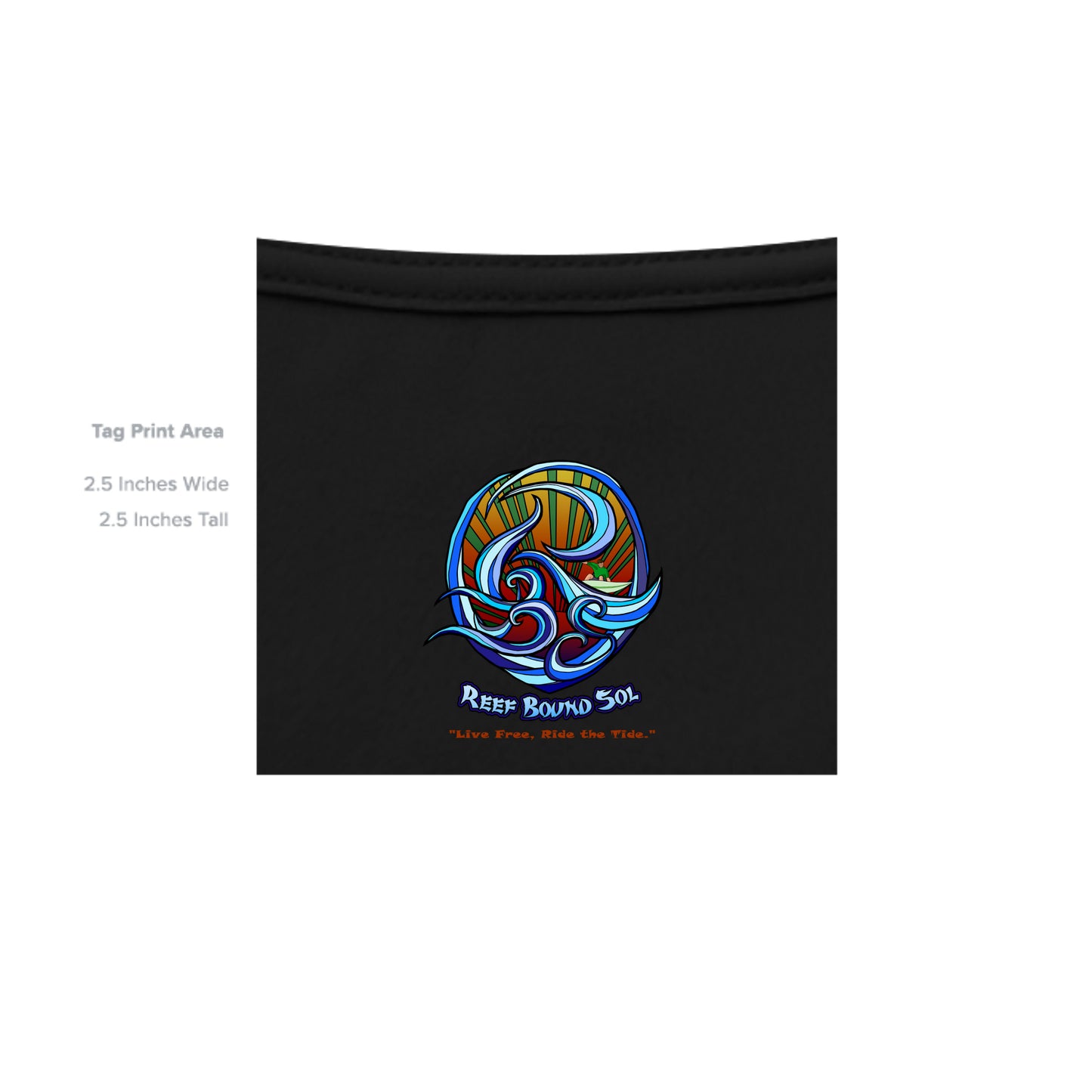 SLD BLK TRIBLEND - 3413C - INSIDE_TAG_LINE